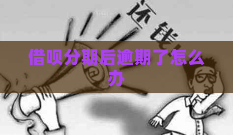 借呗分期后逾期了怎么办