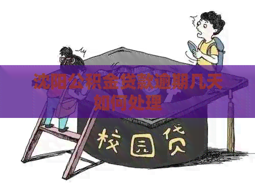 沈阳公积金贷款逾期几天如何处理