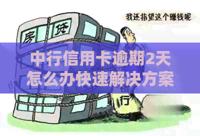 中行信用卡逾期2天怎么办快速解决方案