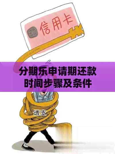 申请期还款时间步骤及条件