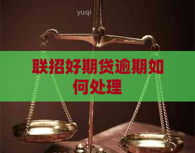 联招好期贷逾期如何处理