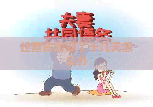 经营贷逾期了十几天怎么办