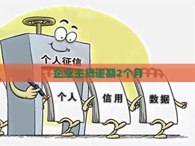 企业主贷逾期2个月
