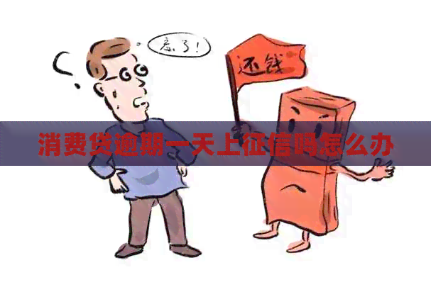 消费贷逾期一天上吗怎么办
