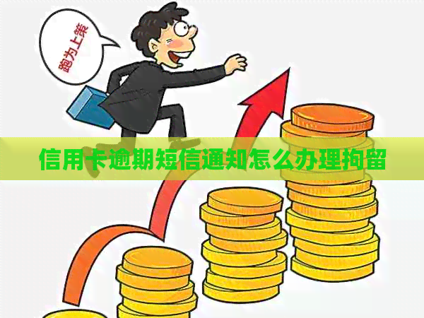 信用卡逾期短信通知怎么办理拘留