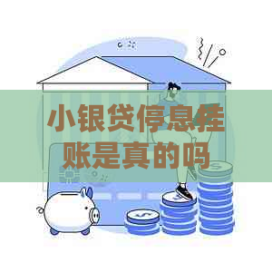 小银贷停息挂账是真的吗