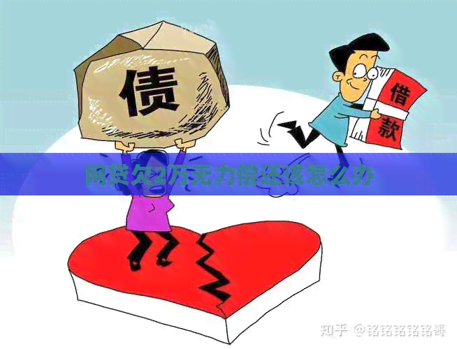 网贷欠2万无力偿还该怎么办