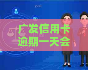 广发信用卡逾期一天会产生多少费用
