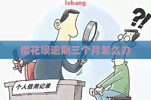 借花呗逾期三个月怎么办