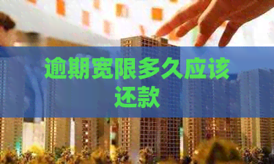 逾期宽限多久应该还款