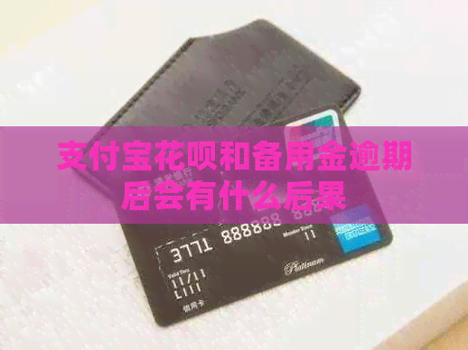 支付宝花呗和备用金逾期后会有什么后果