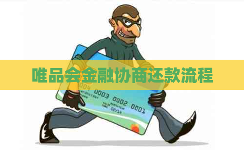 唯品会金融协商还款流程