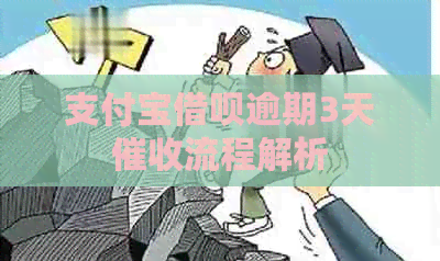支付宝借呗逾期3天流程解析