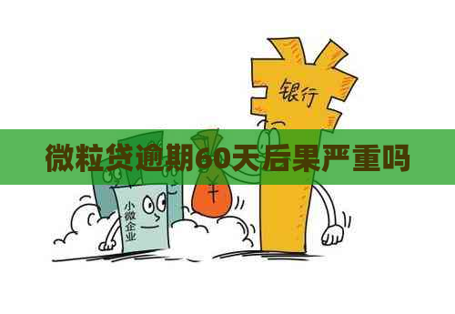 微粒贷逾期60天后果严重吗
