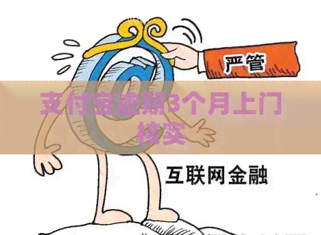 支付宝逾期3个月上门核实