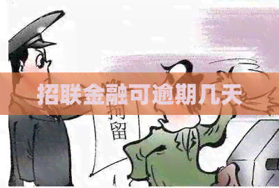 招联金融可逾期几天