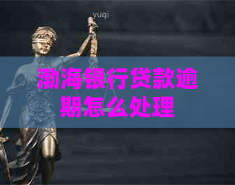 渤海银行贷款逾期怎么处理