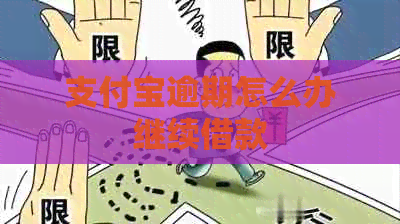 支付宝逾期怎么办继续借款