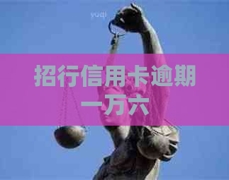 招行信用卡逾期一万六