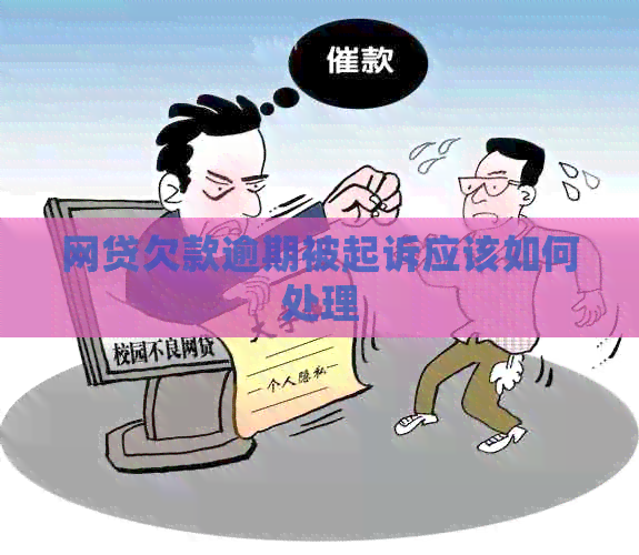 网贷欠款逾期被起诉应该如何处理