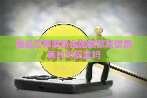 唯品富邦消费金融催款短信是真的吗安全吗