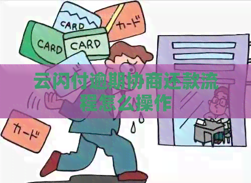 云闪付逾期协商还款流程怎么操作