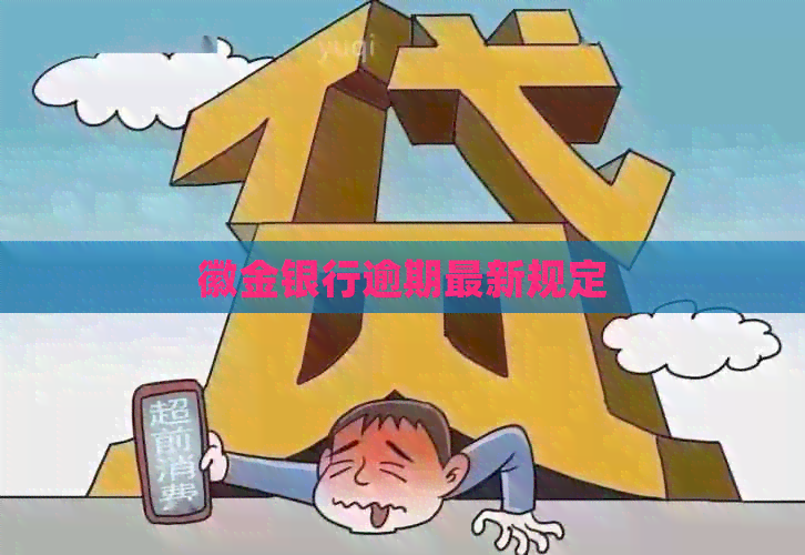 徽金银行逾期最新规定