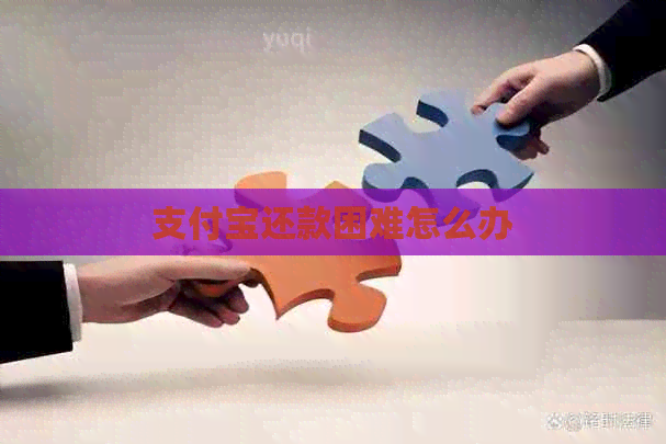 支付宝还款困难怎么办