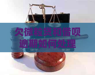 欠微粒贷和借呗逾期如何处理