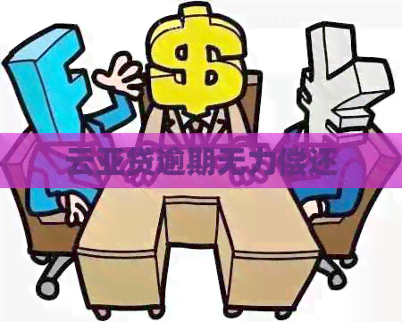 云亚贷逾期无力偿还