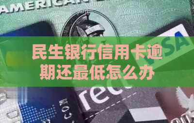民生银行信用卡逾期还更低怎么办