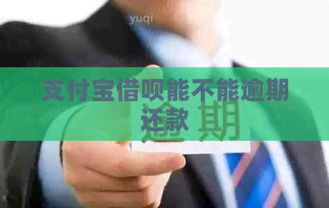 支付宝借呗能不能逾期还款