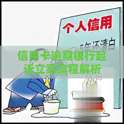 信用卡逾期银行起诉立案流程解析