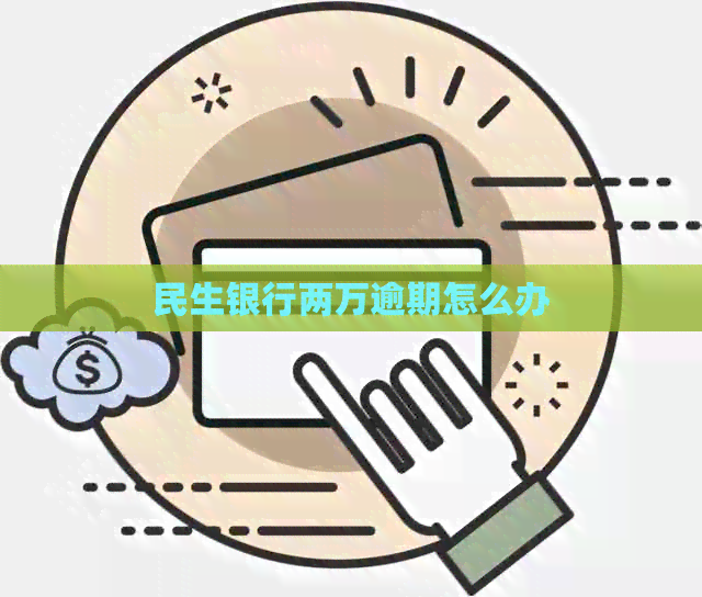 民生银行两万逾期怎么办