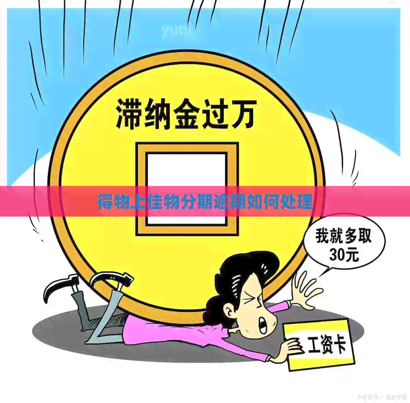得物上佳物分期逾期如何处理