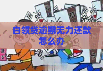 白领贷逾期无力还款怎么办