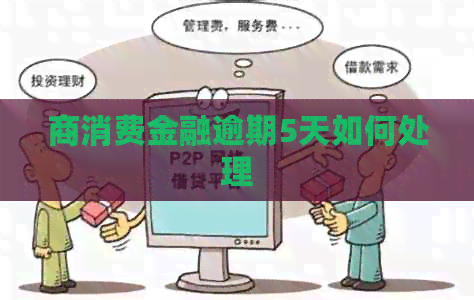 商消费金融逾期5天如何处理