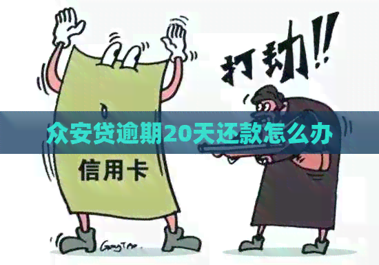 众安贷逾期20天还款怎么办