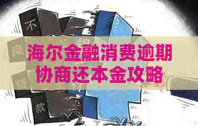 海尔金融消费逾期协商还本金攻略