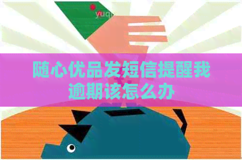 随心优品发短信提醒我逾期该怎么办