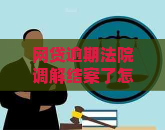 网贷逾期法院调解结案了怎么处理