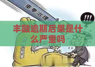 丰融逾期后果是什么严重吗