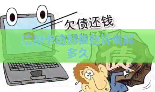 信用卡逾期被起诉调解多久