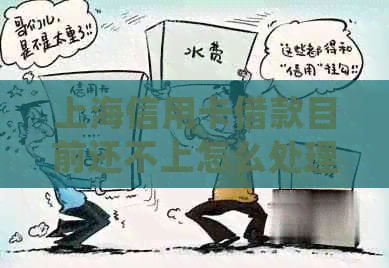 上海信用卡借款目前还不上怎么处理