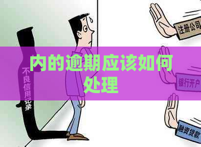 内的逾期应该如何处理