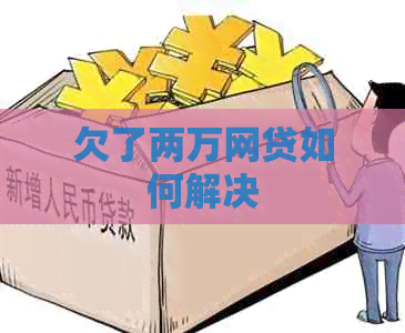 欠了两万网贷如何解决