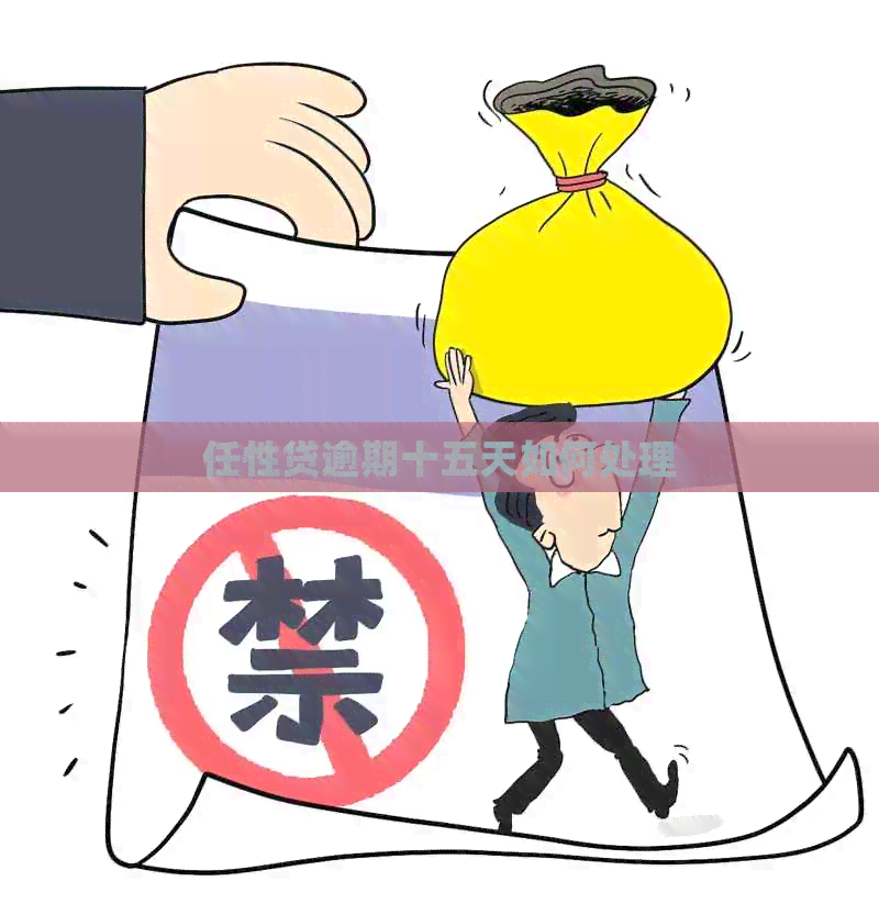 任性贷逾期十五天如何处理