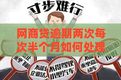 网商贷逾期两次每次半个月如何处理
