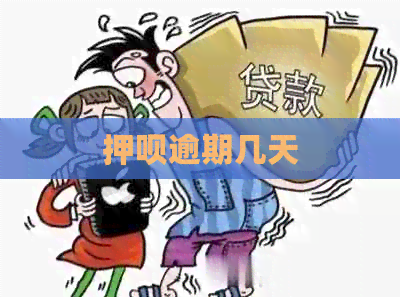 押呗逾期几天
