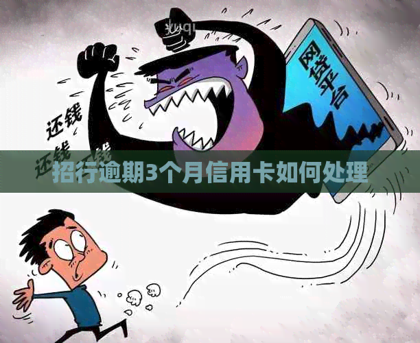 招行逾期3个月信用卡如何处理